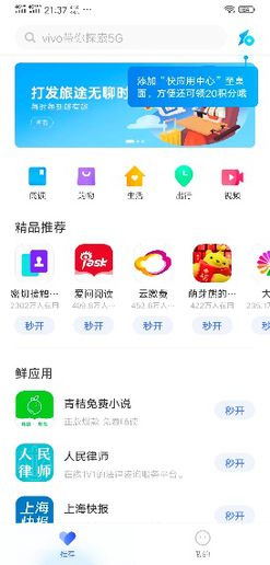 快应用服务框架 
